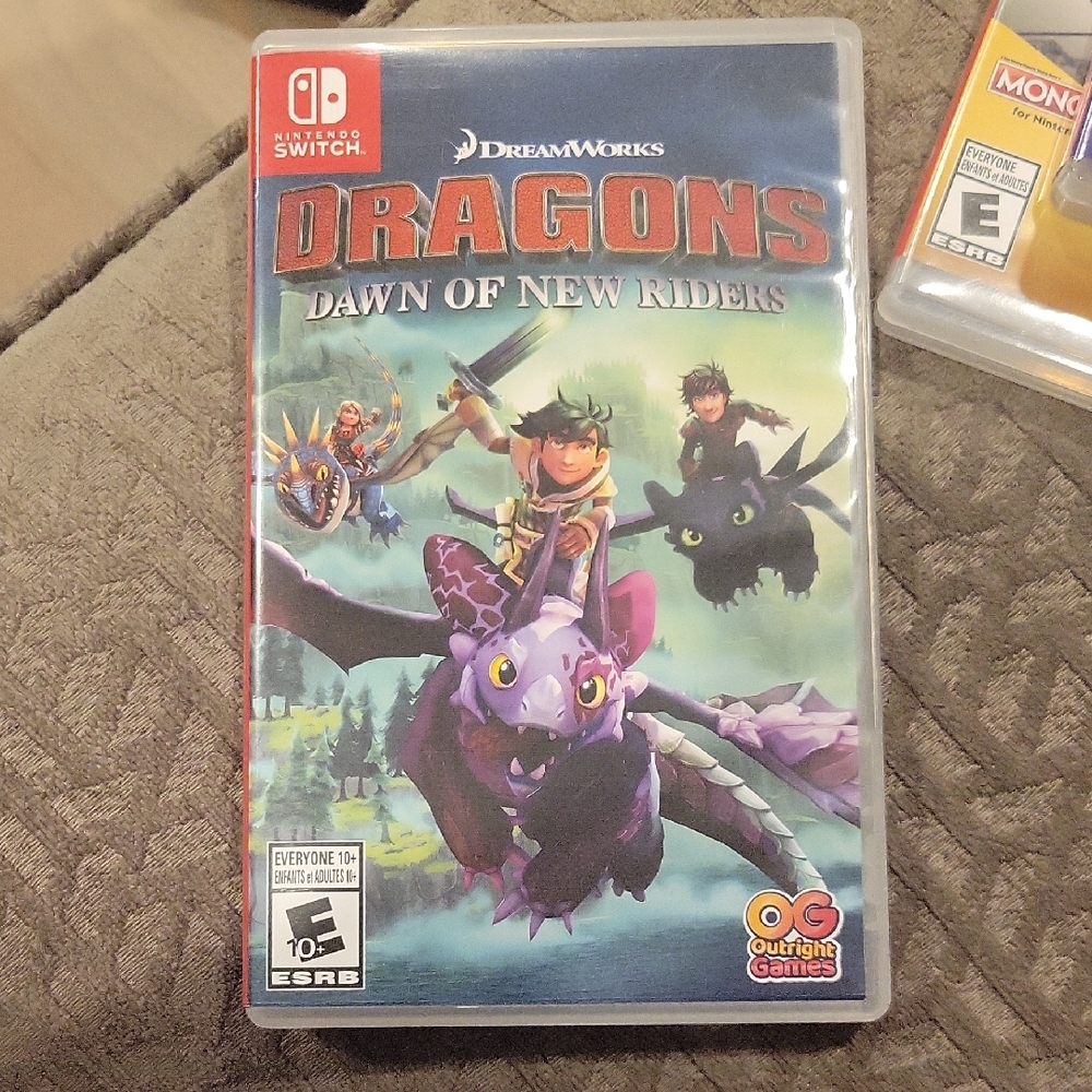 Nintendo Switch Dragons Adventure Game